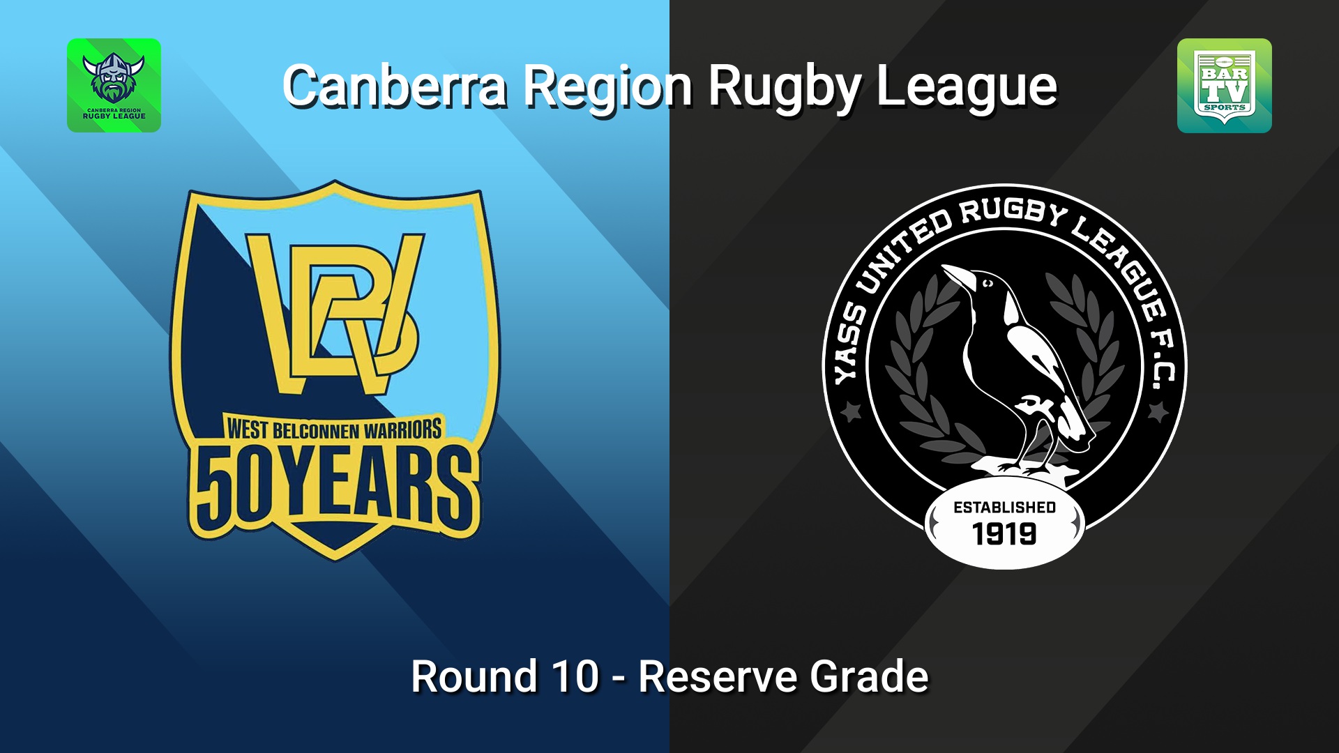 260627-video-Canberra Round 10 - Reserve Grade - West Belconnen Warriors v Yass Magpies Slate Image