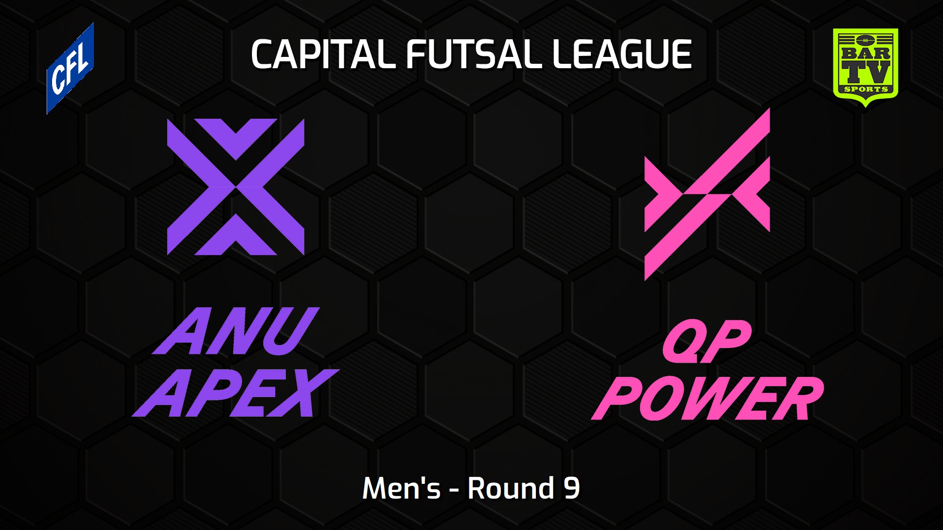 241201-video-Capital Football Futsal Round 9 - Men's - ANU Apex v Queanbeyan-Palerang Power Slate Image