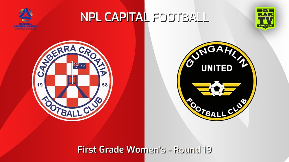 240711-video-Capital Womens Round 19 - Canberra Croatia FC W v Gungahlin United FC W Slate Image