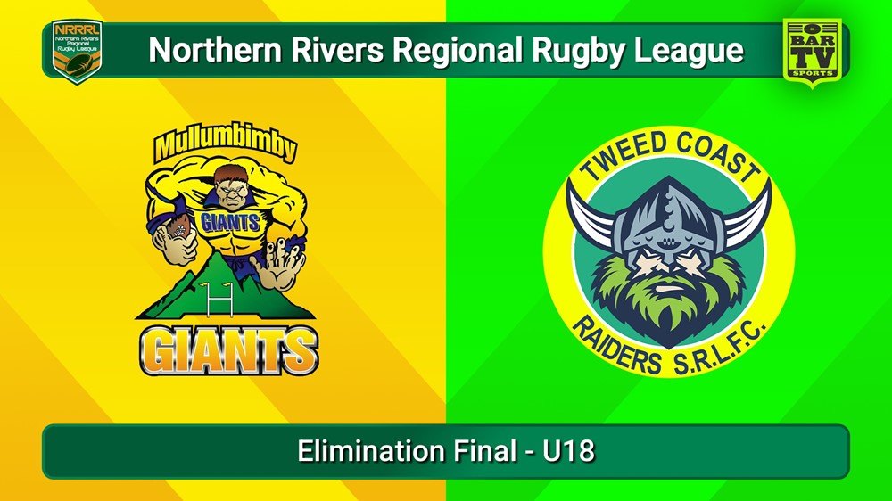 250907-video-Northern Rivers Elimination Final - U18 - Mullumbimby Giants v Tweed Coast Raiders Slate Image