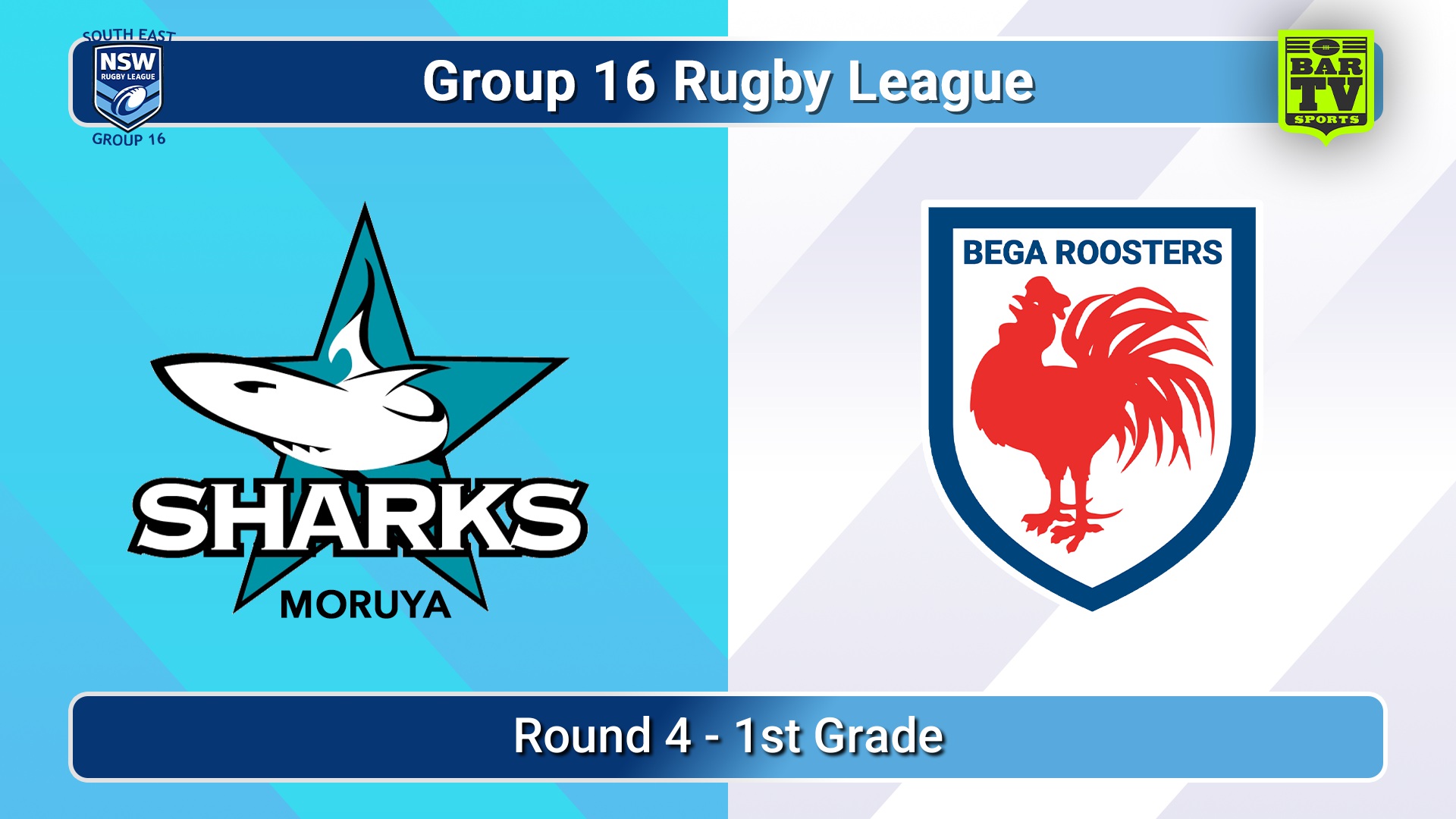 260516-video-Group 16 Rugby League  Round 4 - 1st Grade - Moruya Sharks v Bega Roosters Slate Image
