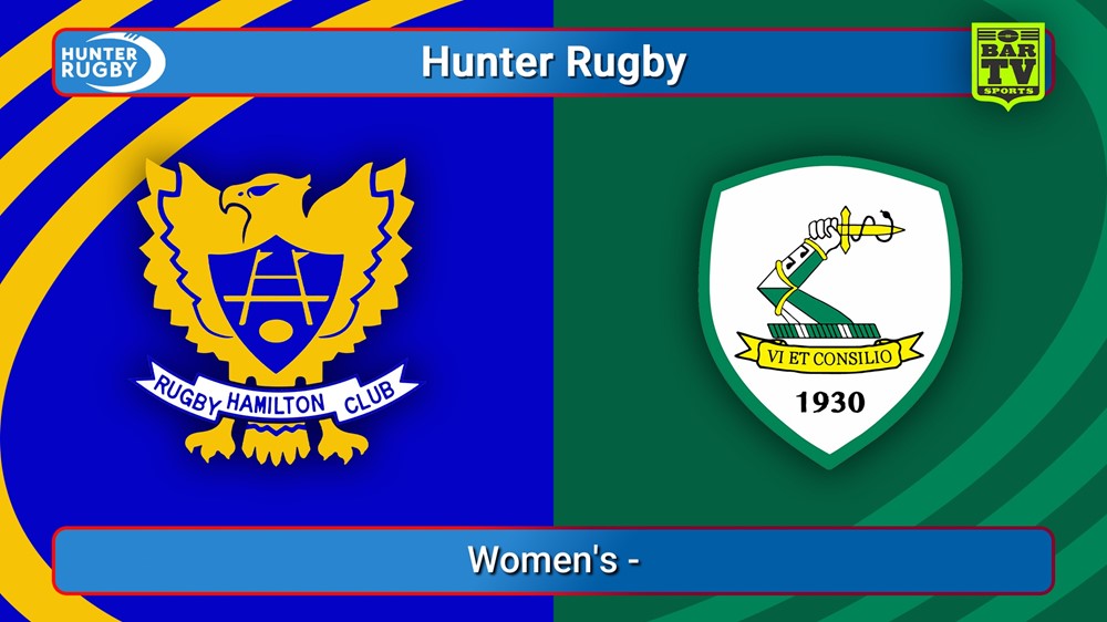250813-video-Hunter Rugby Women's - Hamilton Hawks v Merewether Carlton Slate Image