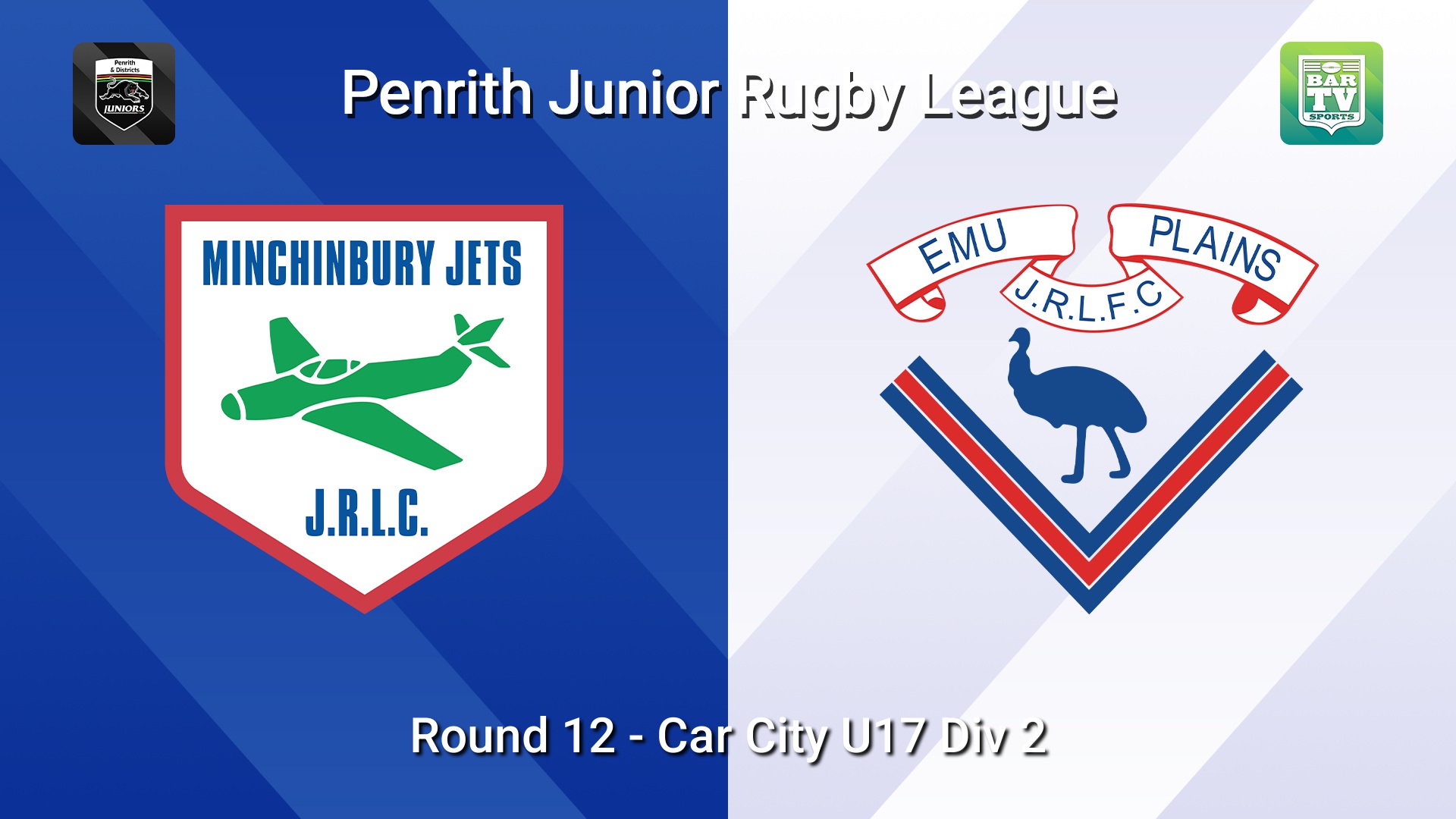 260718-video-Penrith & District Junior Rugby League Round 12 - Car City U17 Div 2 - Minchinbury v Emu Plains Slate Image