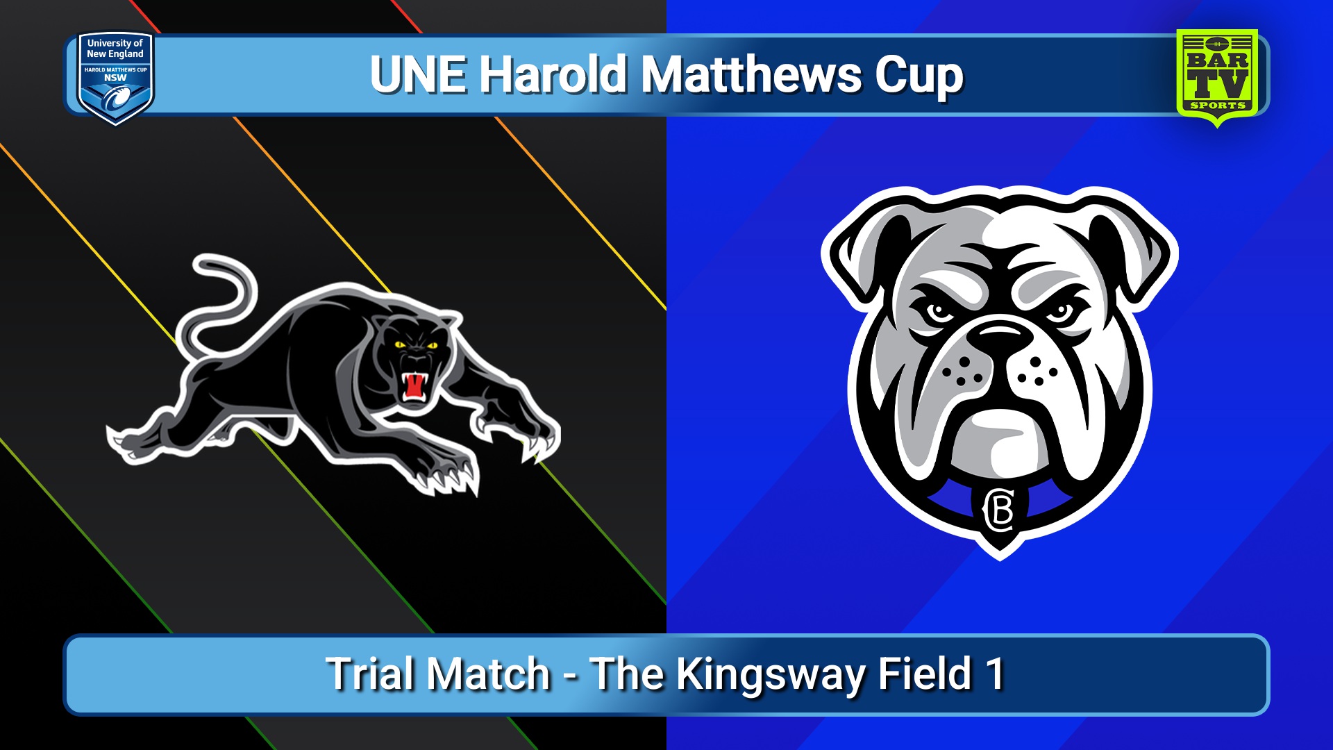 251212-video-UNE Harold Matthews Cup Trial Match - Penrith Panthers v Canterbury-Bankstown Bulldogs Slate Image