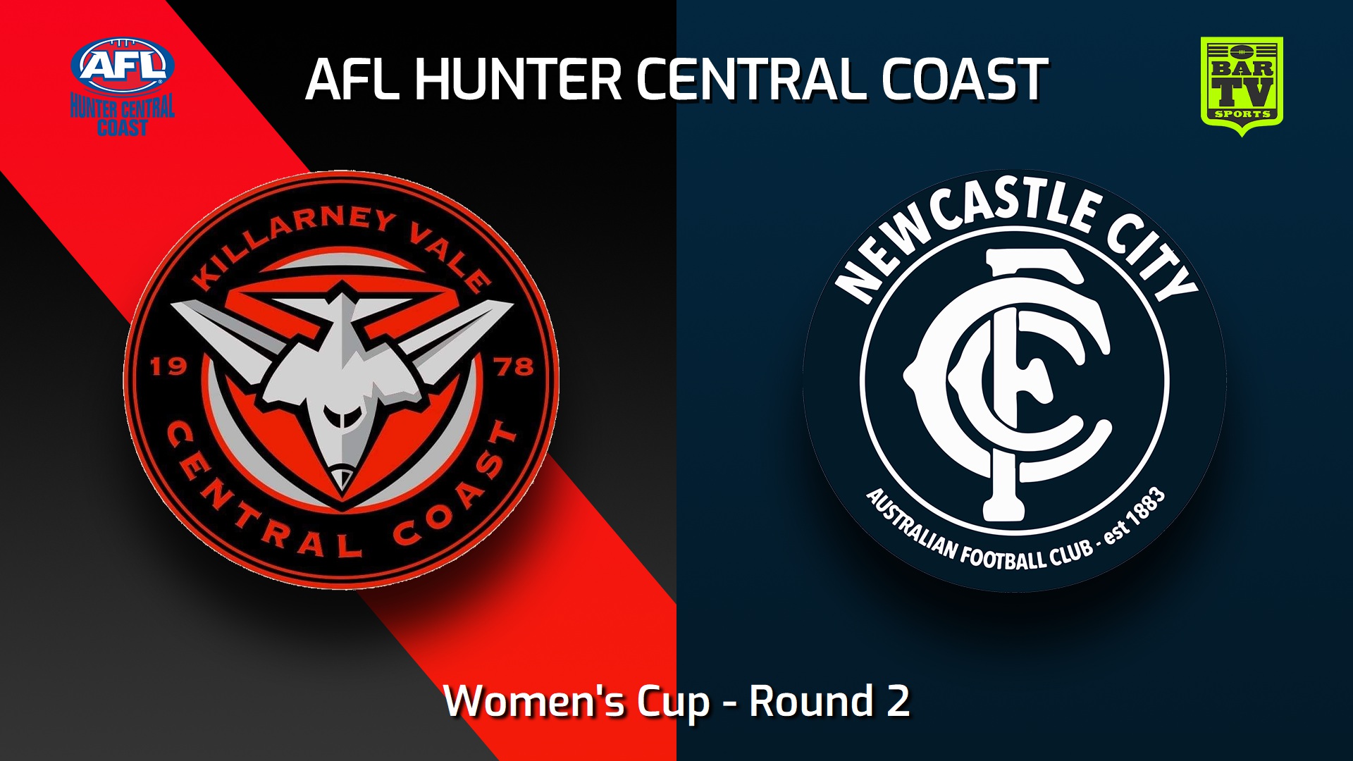 250412-video-AFL Hunter Central Coast Round 2 - Women's Cup - Killarney Vale Bombers v Newcastle City  Slate Image