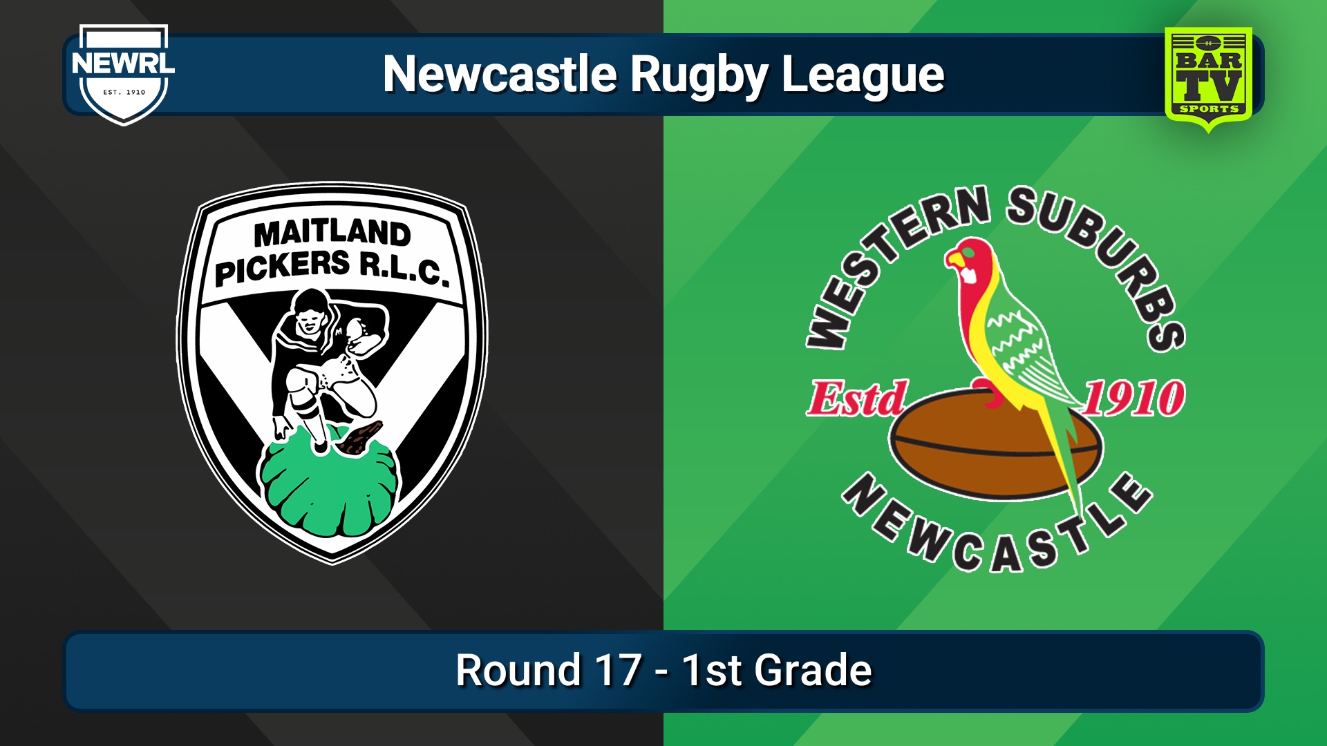 250816-video-Newcastle RL Round 17 - 1st Grade - Maitland Pickers v Western Suburbs Rosellas Slate Image