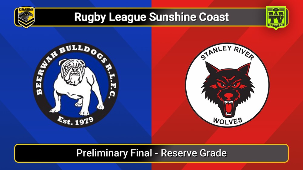 250907-video-Sunshine Coast RL Preliminary Final - Reserve Grade - Beerwah Bulldogs v Stanley River Wolves Slate Image
