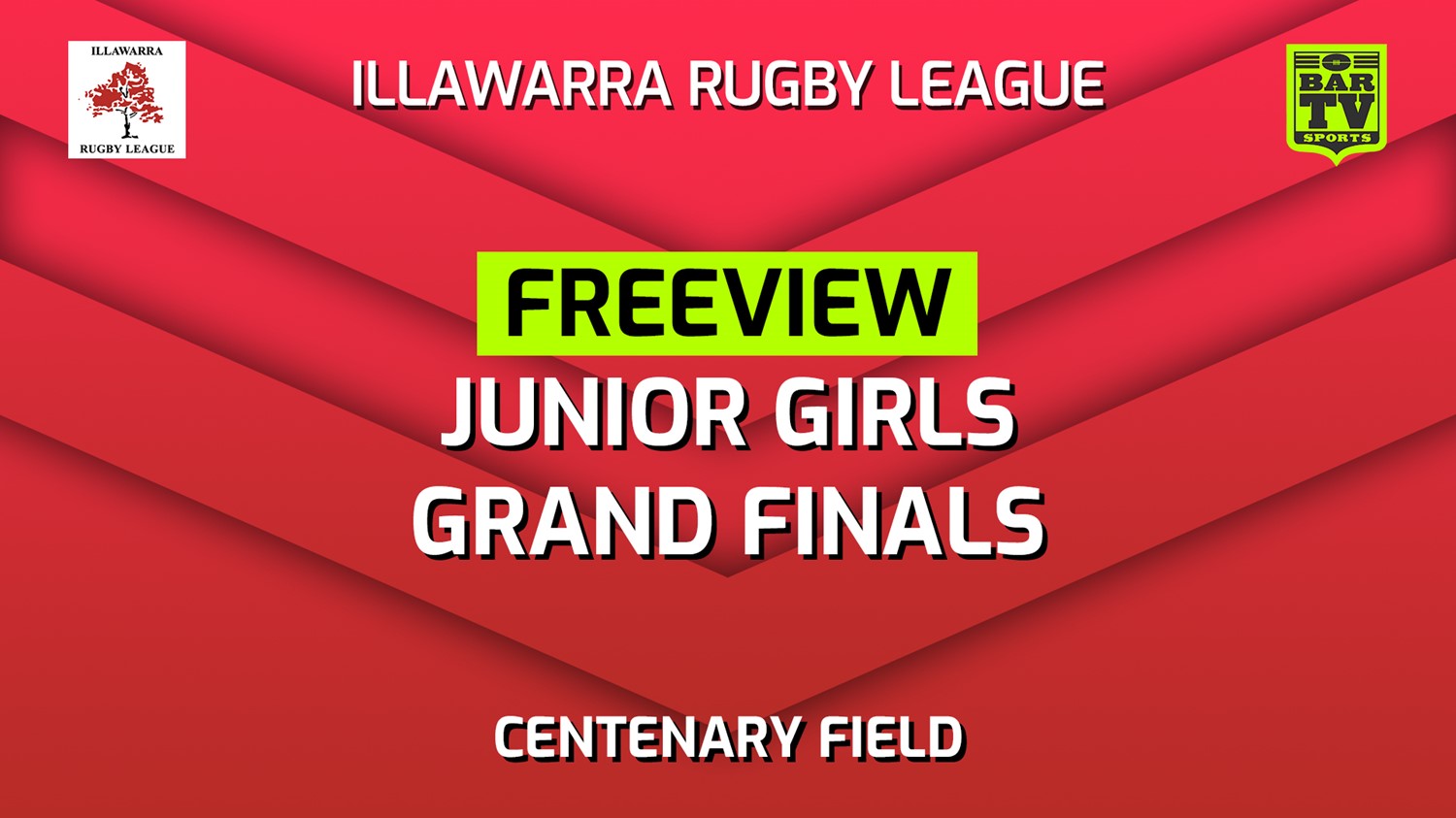220827-Illawarra Grand FInals ALL DAY STREAM - U14 and U16s Girls Tackle Slate Image