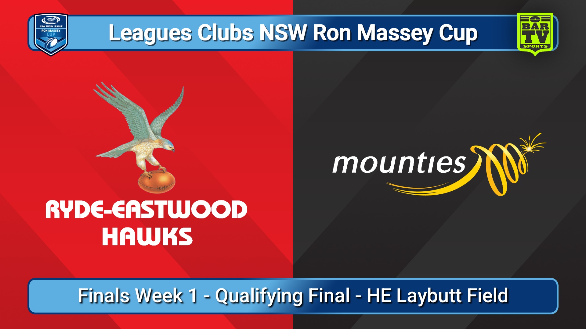 250823-video-Ron Massey Cup Finals Week 1 - Qualifying Final -  Hawks v Mounties Slate Image