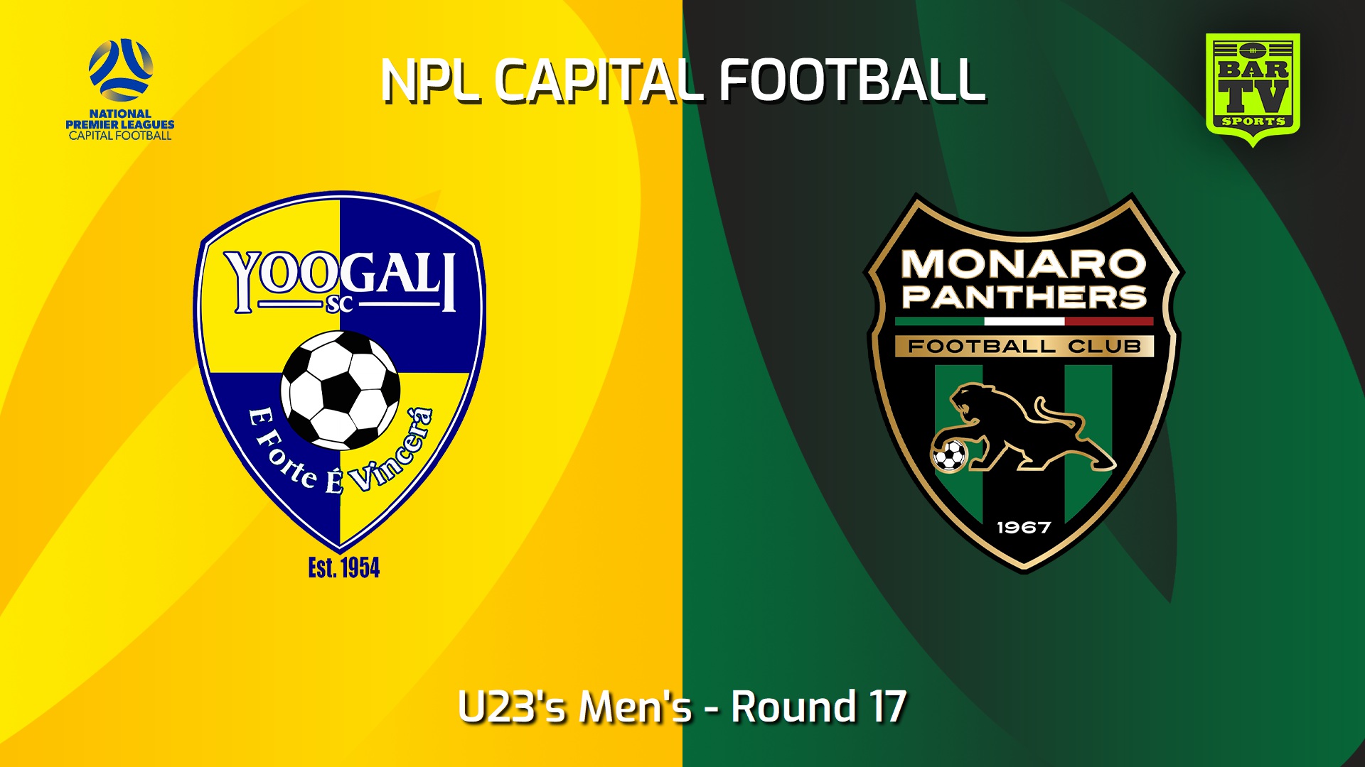 240804-video-Capital NPL U23 Round 17 - Yoogali SC U23 v Monaro Panthers U23 Slate Image