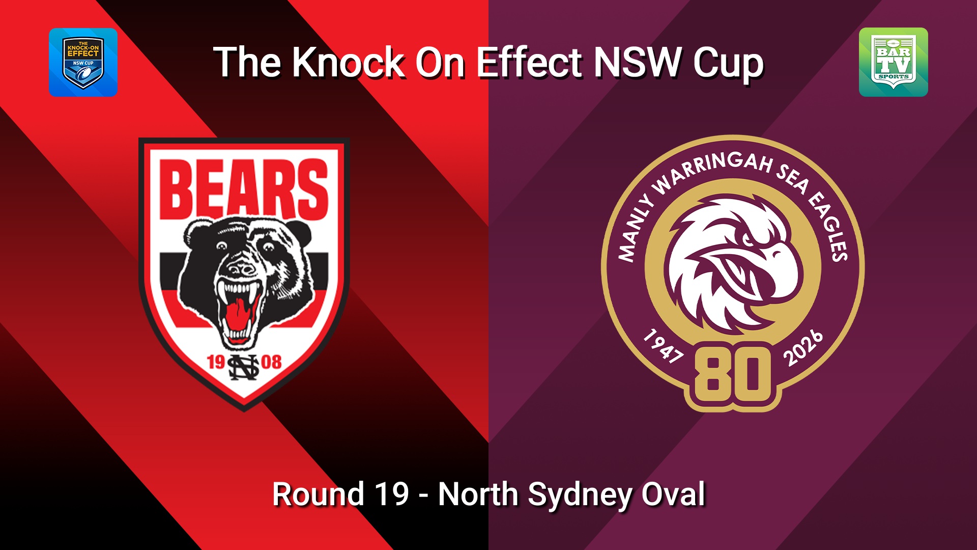 260712-video-The Knock-On Effect NSW Cup Round 19 - North Sydney Bears v Manly Warringah Sea Eagles Slate Image