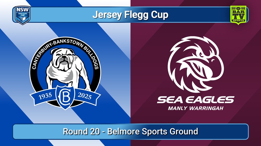 250719-video-Jersey Flegg Cup Round 20 - Canterbury-Bankstown Bulldogs v Manly Warringah Sea Eagles Slate Image