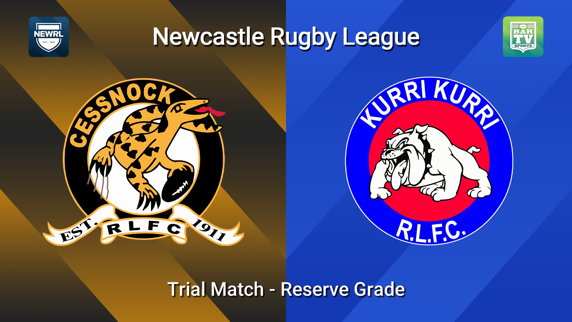 260306-video-Newcastle RL Trial Match - Reserve Grade - Cessnock Goannas v Kurri Kurri Bulldogs Minigame Slate Image