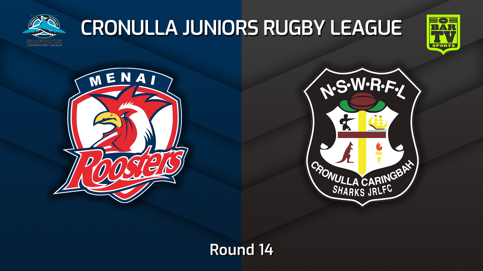 220806-Cronulla Juniors - U10 Silver Round 14 - Menai Roosters v Cronulla Caringbah Slate Image