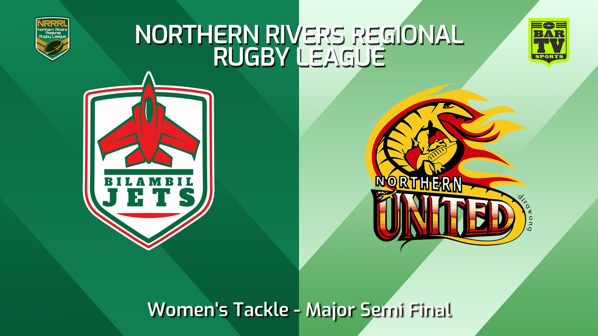 240825-video-Northern Rivers Major Semi Final - Women's Tackle - Bilambil Jets v Northern United Slate Image