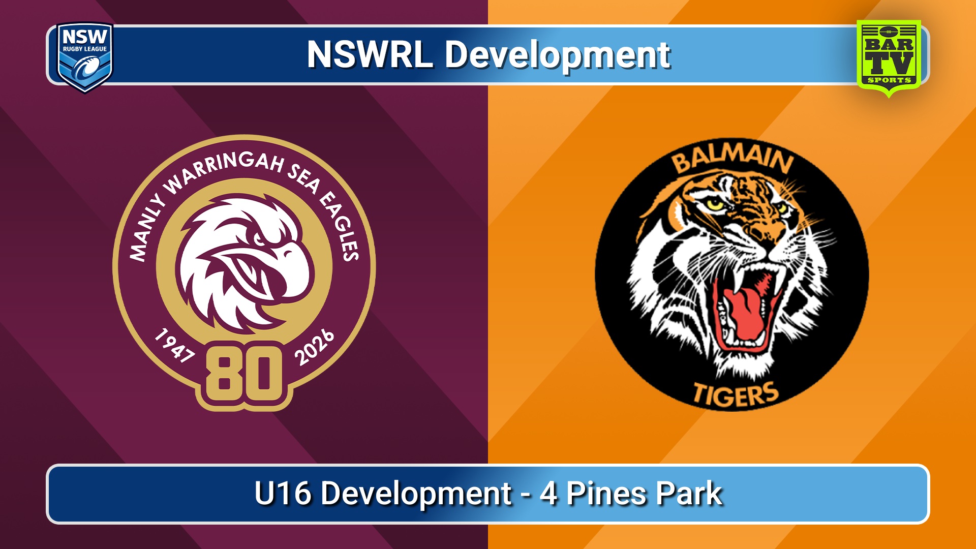260321-video-NSWRL Development Development Match - U16 Development - Manly Warringah Sea Eagles v Balmain Tigers Slate Image