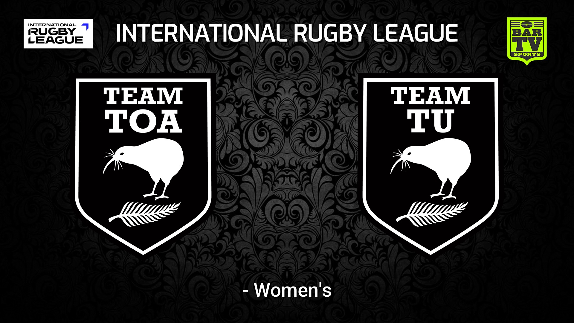 260913-video-International RL Women's - Wahine TOA v Wahine TŪ Slate Image