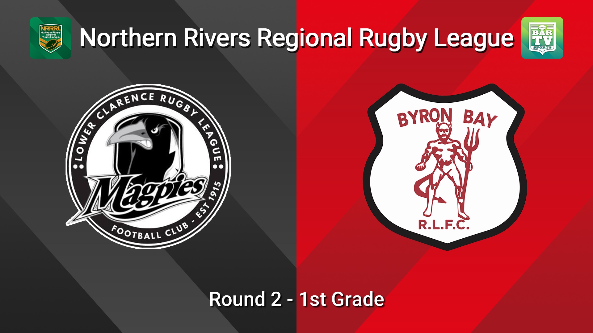 260419-video-Northern Rivers Round 2 - 1st Grade - Lower Clarence Magpies v Byron Bay Red Devils Slate Image