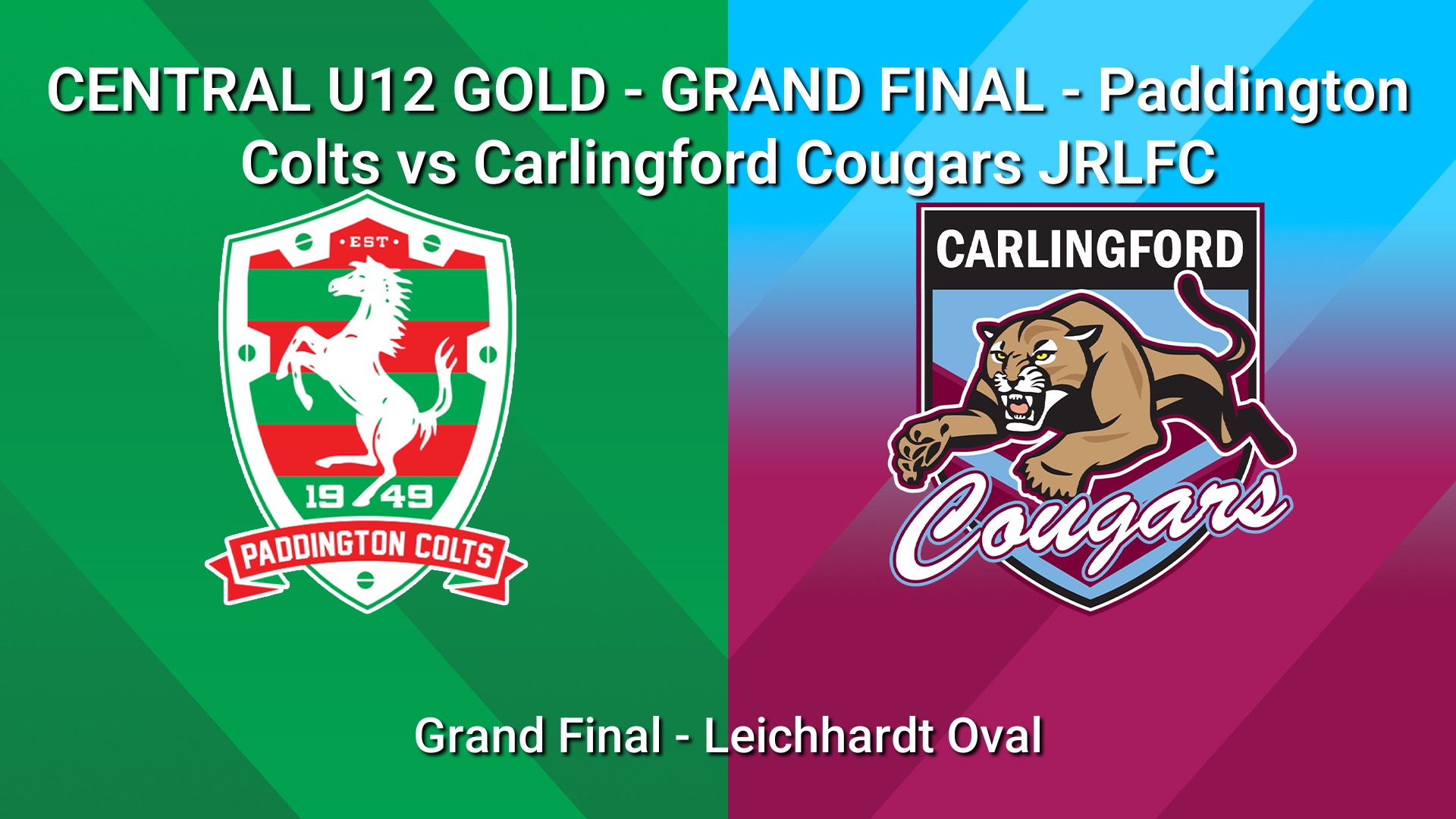 250831-video-Balmain Junior RL Grand Final - CENTRAL U12 GOLD - Paddington Colts v Carlingford Cougars JRLFC Slate Image