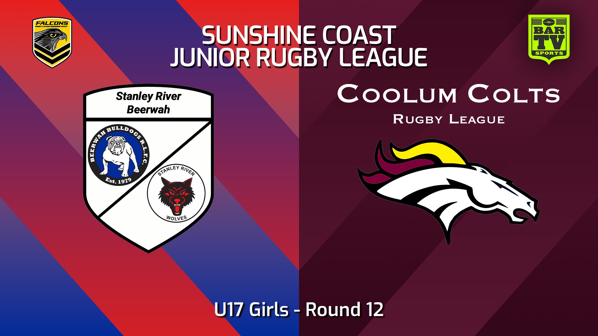 240712-video-Sunshine Coast Junior Rugby League Round 12 - U17 Girls - Stanley River/Beerwah JRL v Coolum Colts JRL Slate Image