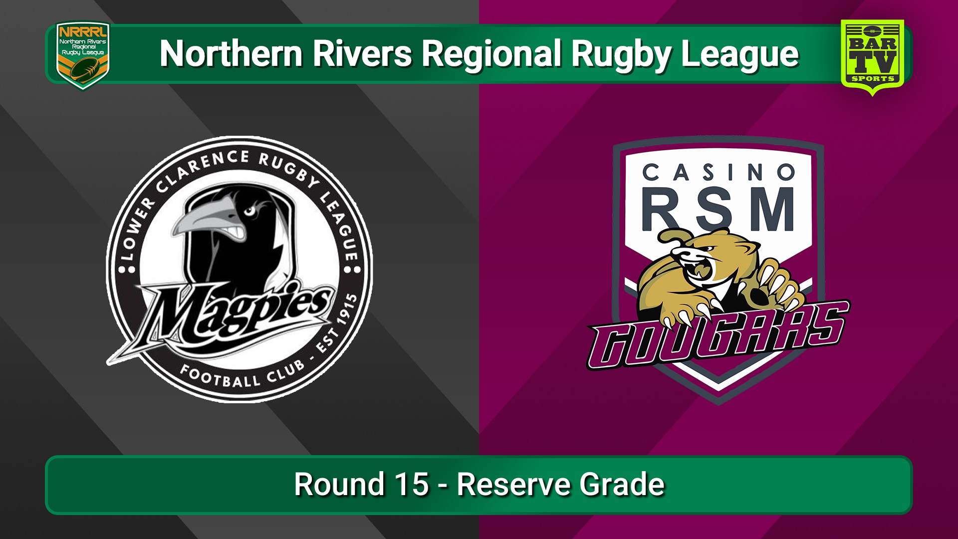 250809-video-Northern Rivers Round 15 - Reserve Grade - Lower Clarence Magpies v Casino RSM Cougars Slate Image