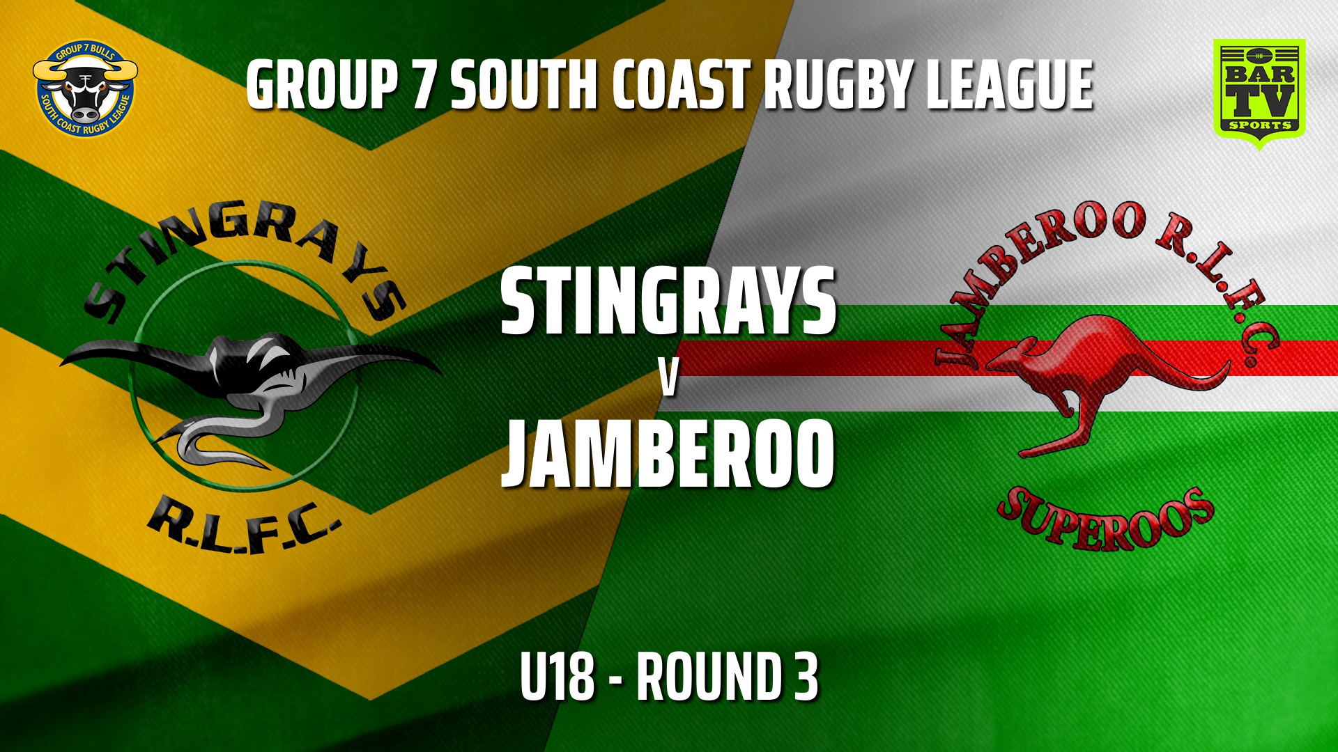 210502-Group 7 RL Round 3 - U18 - Stingrays of Shellharbour v Jamberoo Slate Image