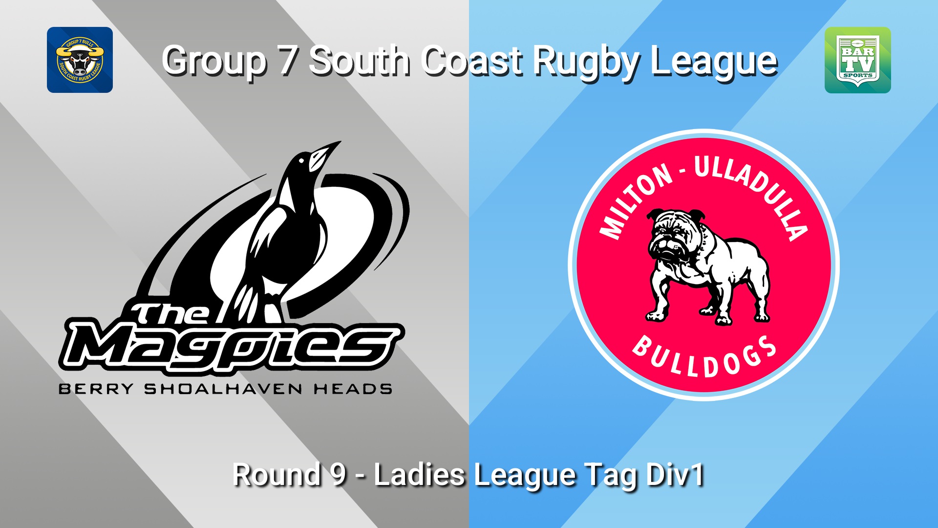 260620-video-South Coast Round 9 - Ladies League Tag Div1 - Berry-Shoalhaven Heads v Milton-Ulladulla Bulldogs Slate Image