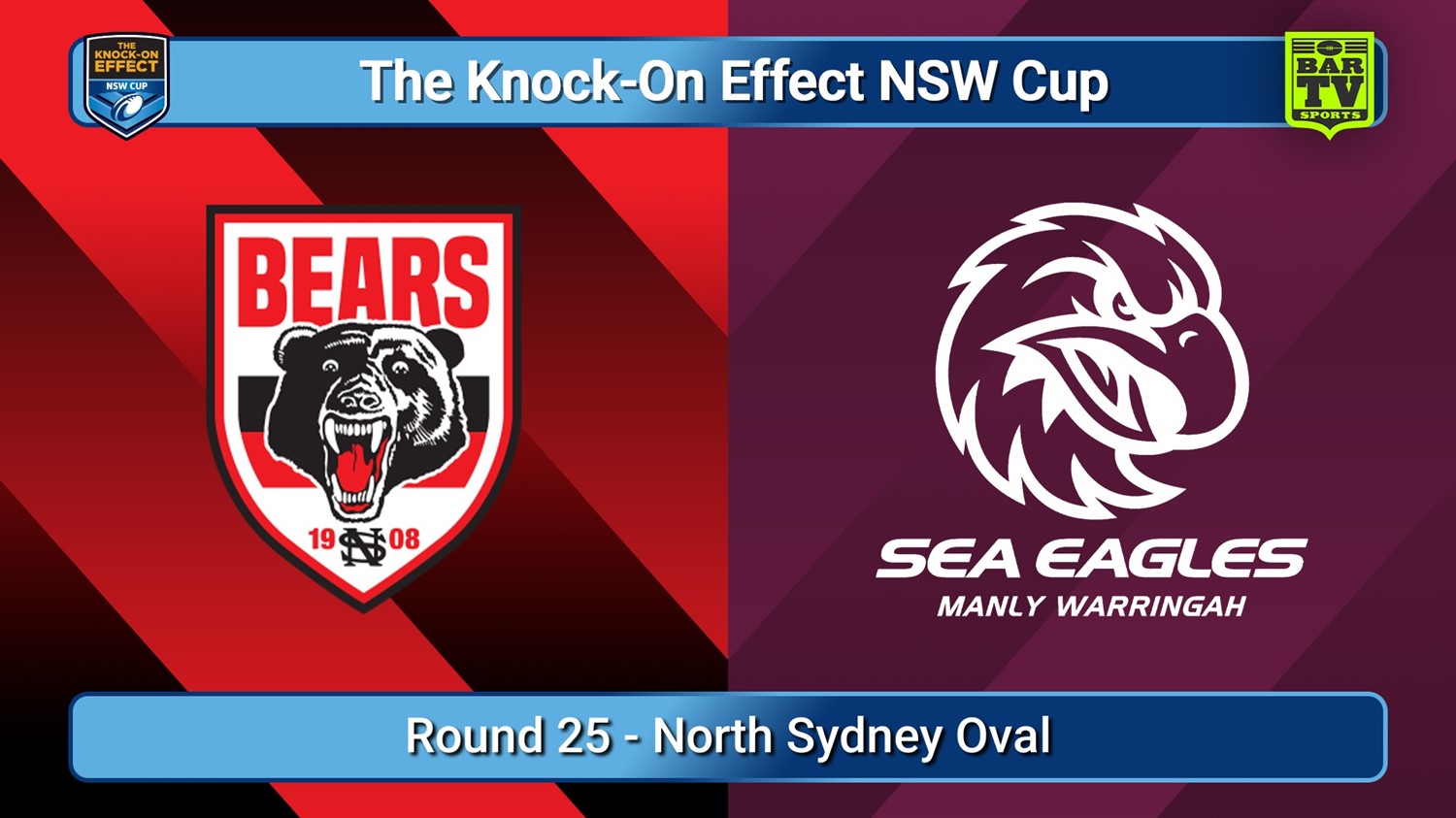 250824-video-The Knock-On Effect NSW Cup Round 25 - North Sydney Bears v Manly Warringah Sea Eagles Slate Image