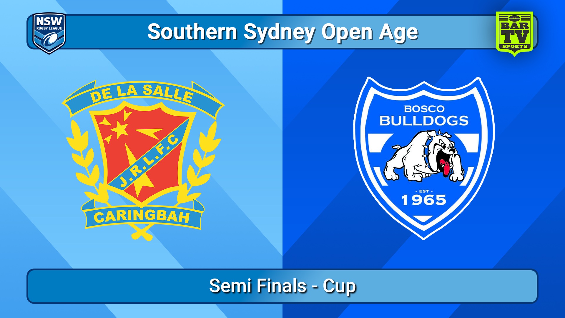 250816-video-S. Sydney Open Semi Finals - Cup - De La Salle v St John Bosco Bulldogs Slate Image