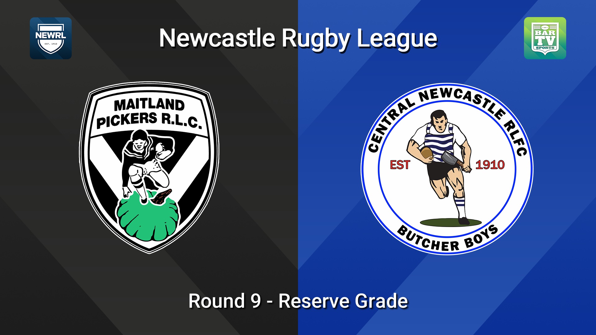 260613-video-Newcastle RL Round 9 - Reserve Grade - Maitland Pickers v Central Newcastle Slate Image