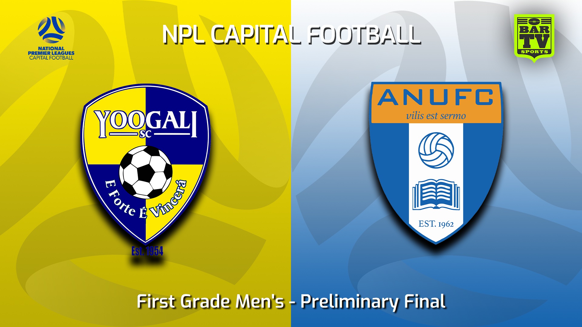 230916-Capital NPL Preliminary Final - Yoogali SC v ANU FC Slate Image
