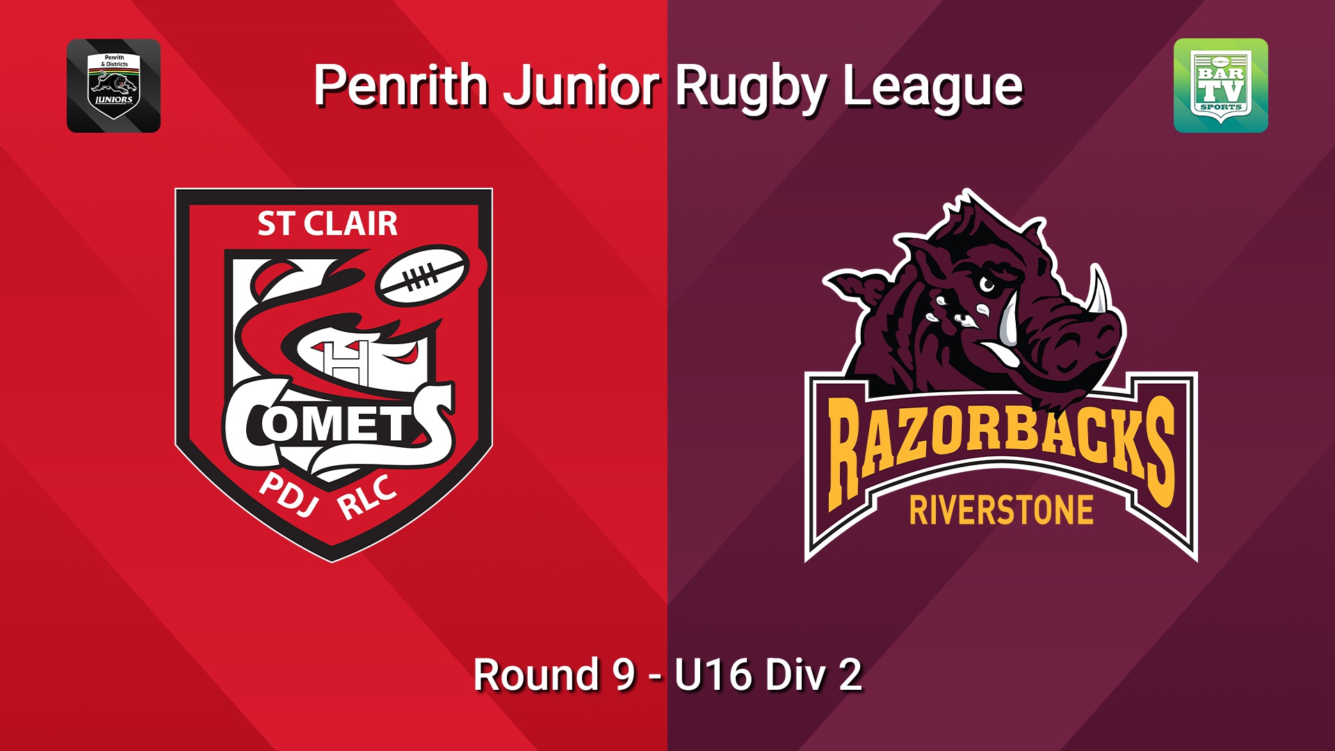 260627-video-Penrith & District Junior Rugby League Round 9 - U16 Div 2 - St Clair v Riverstone Minigame Slate Image