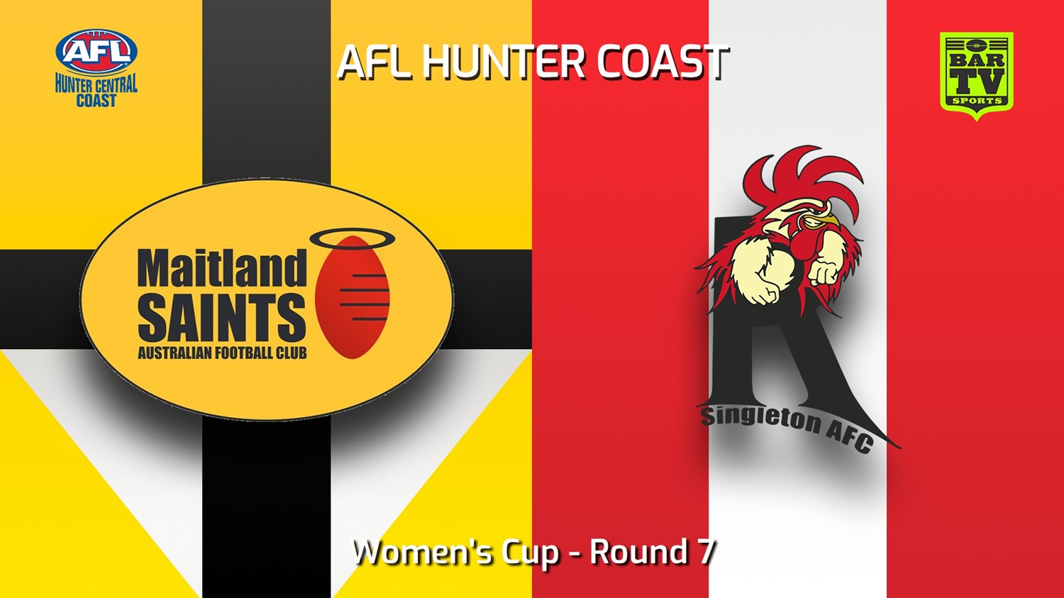 230520-AFL Hunter Central Coast Round 7 - Women's Cup - Maitland Saints v Singleton Roosters Slate Image