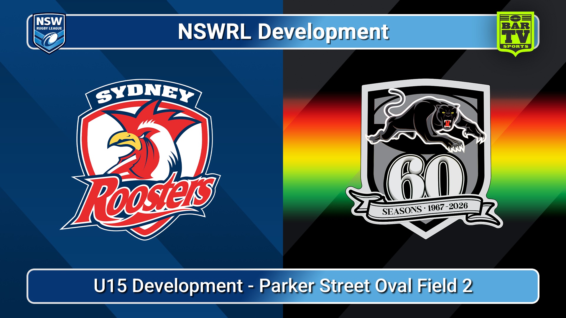 260716-video-NSWRL Development Game 46 - U15 Development - Sydney Roosters v Penrith Panthers Slate Image