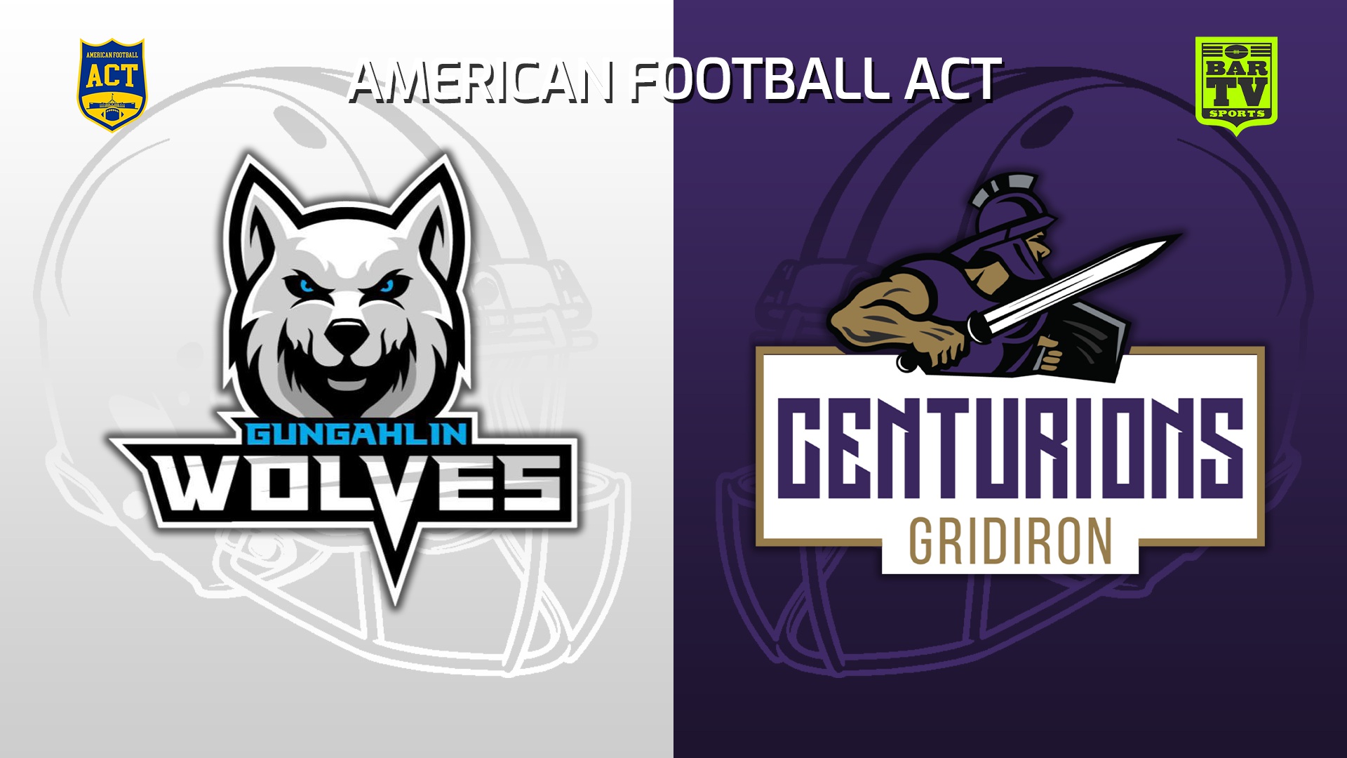 240907-video-American Football ACT Round 1 - Seniors - Gungahlin Wolves v Centurions Gridiron Slate Image