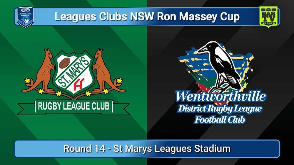 250705-video-Ron Massey Cup Round 14 - St Marys v Wentworthville Magpies  Slate Image