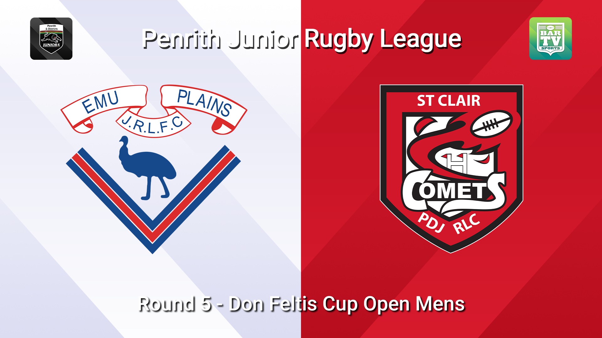 260509-video-Penrith & District Junior Rugby League Round 5 - Don Feltis Cup Open Mens - Emu Plains v St Clair Slate Image