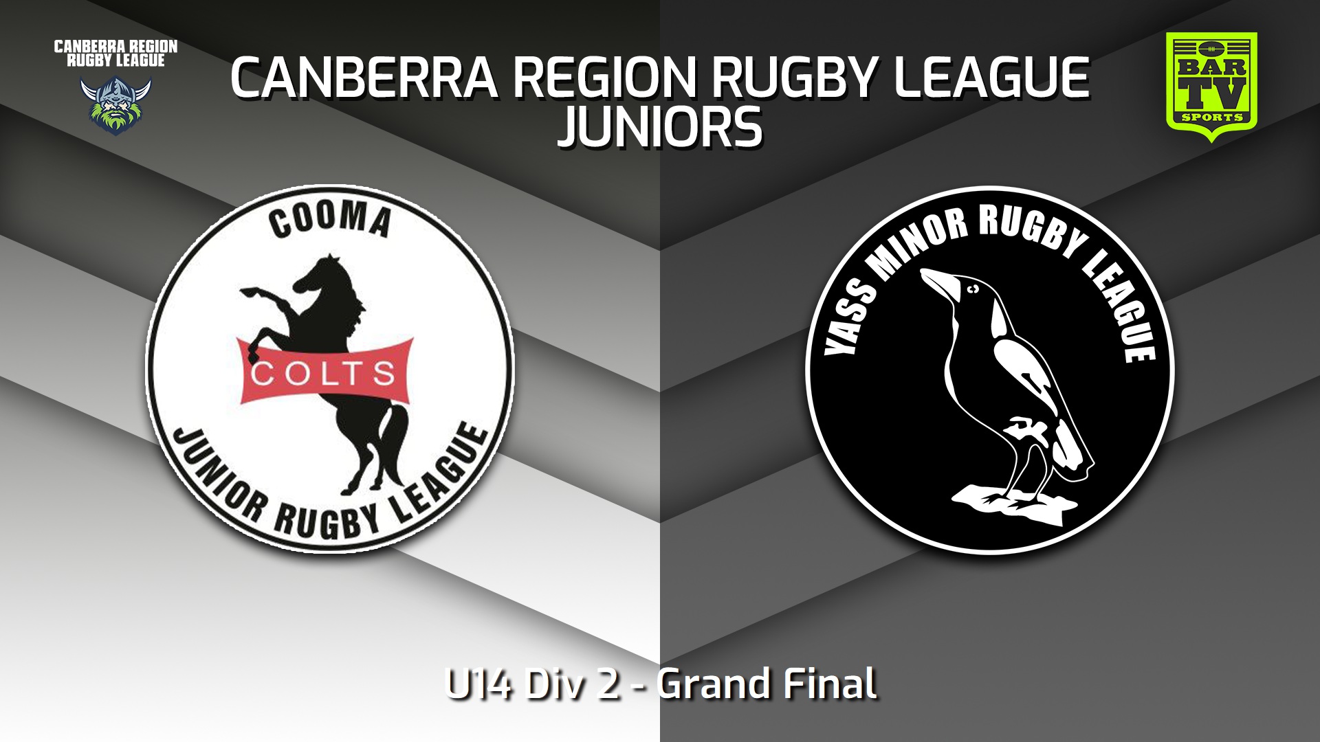 240915-video-Canberra Region Rugby League Juniors Grand Final - U14 Div 2 - Cooma Colts Juniors v Yass Magpies Juniors Slate Image