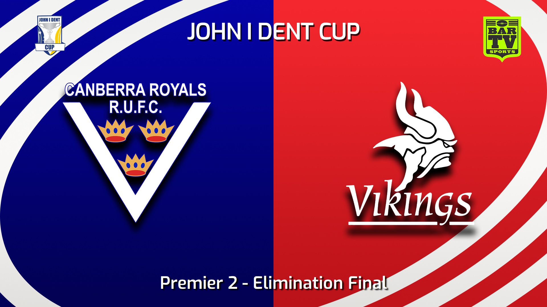 240818-video-John I Dent (ACT) Elimination Final - Premier 2 - Canberra Royals v Tuggeranong Vikings Slate Image
