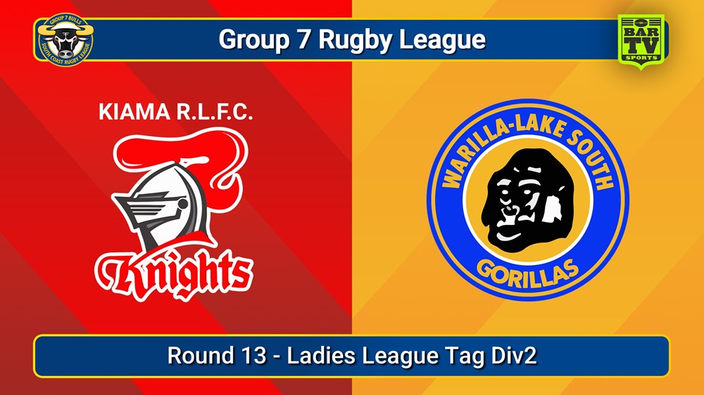 250720-video-South Coast Round 13 - Ladies League Tag Div2 - Kiama Knights v Warilla-Lake South Slate Image