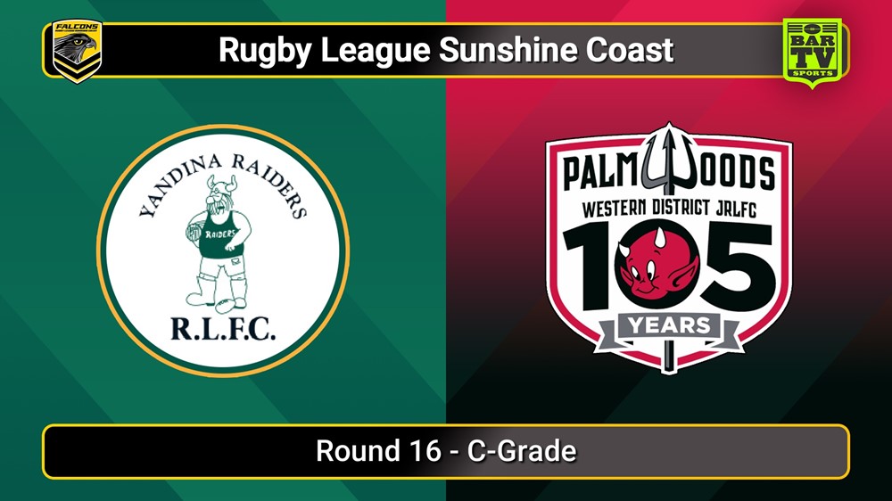 250802-video-Sunshine Coast RL Round 16 - C-Grade - Yandina Raiders v Palmwoods Devils Slate Image