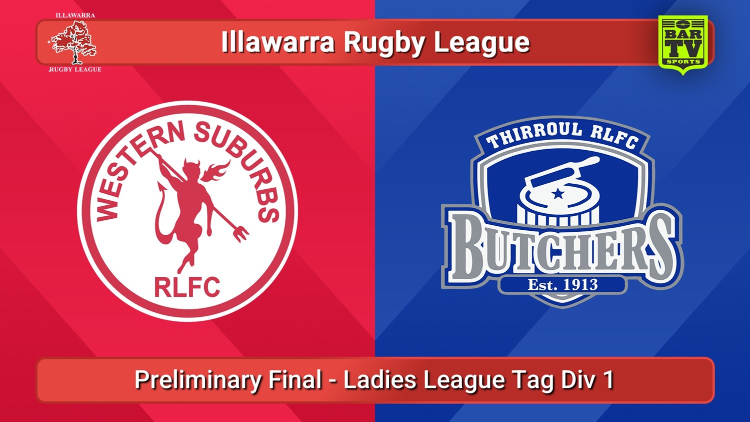250815-video-Illawarra Preliminary Final - U16 Bluestag Tag Div 1 - Western Suburbs Devils v Thirroul Butchers Slate Image