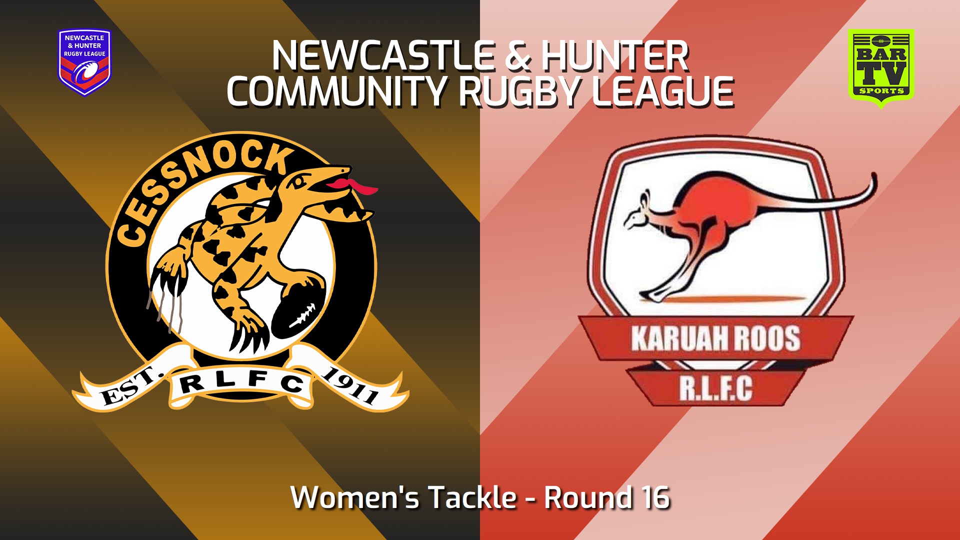 250816-video-NHRL Round 16 - Women's Tackle - Cessnock Goannas v Karuah Roos Slate Image