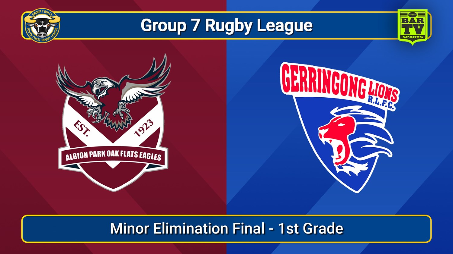 250913-video-South Coast Minor Elimination Final - 1st Grade - Albion Park Oak Flats v Gerringong Slate Image