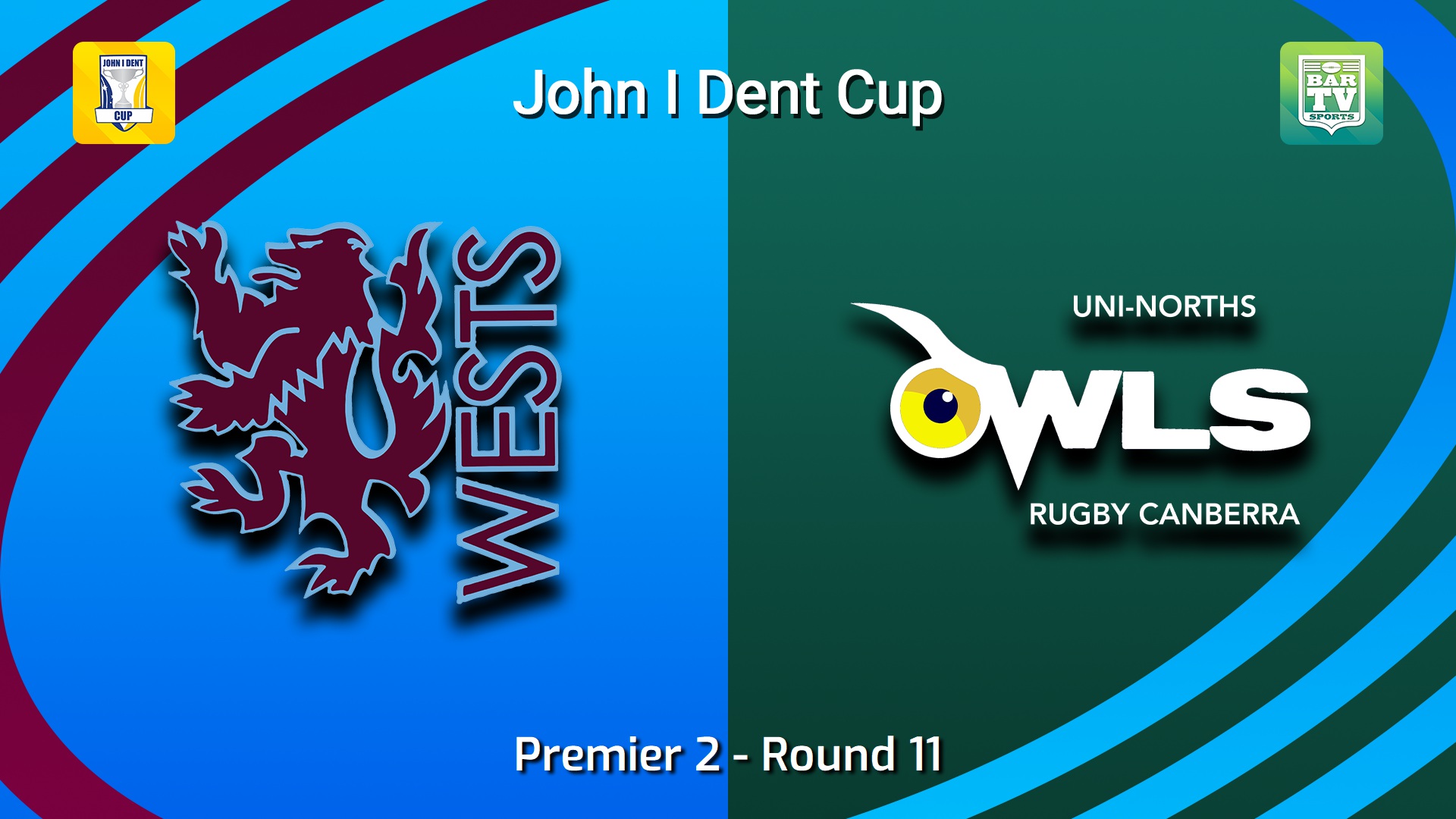260627-video-John I Dent (ACT) Round 11 - Premier 2 - Wests Lions v UNI-North Owls Slate Image