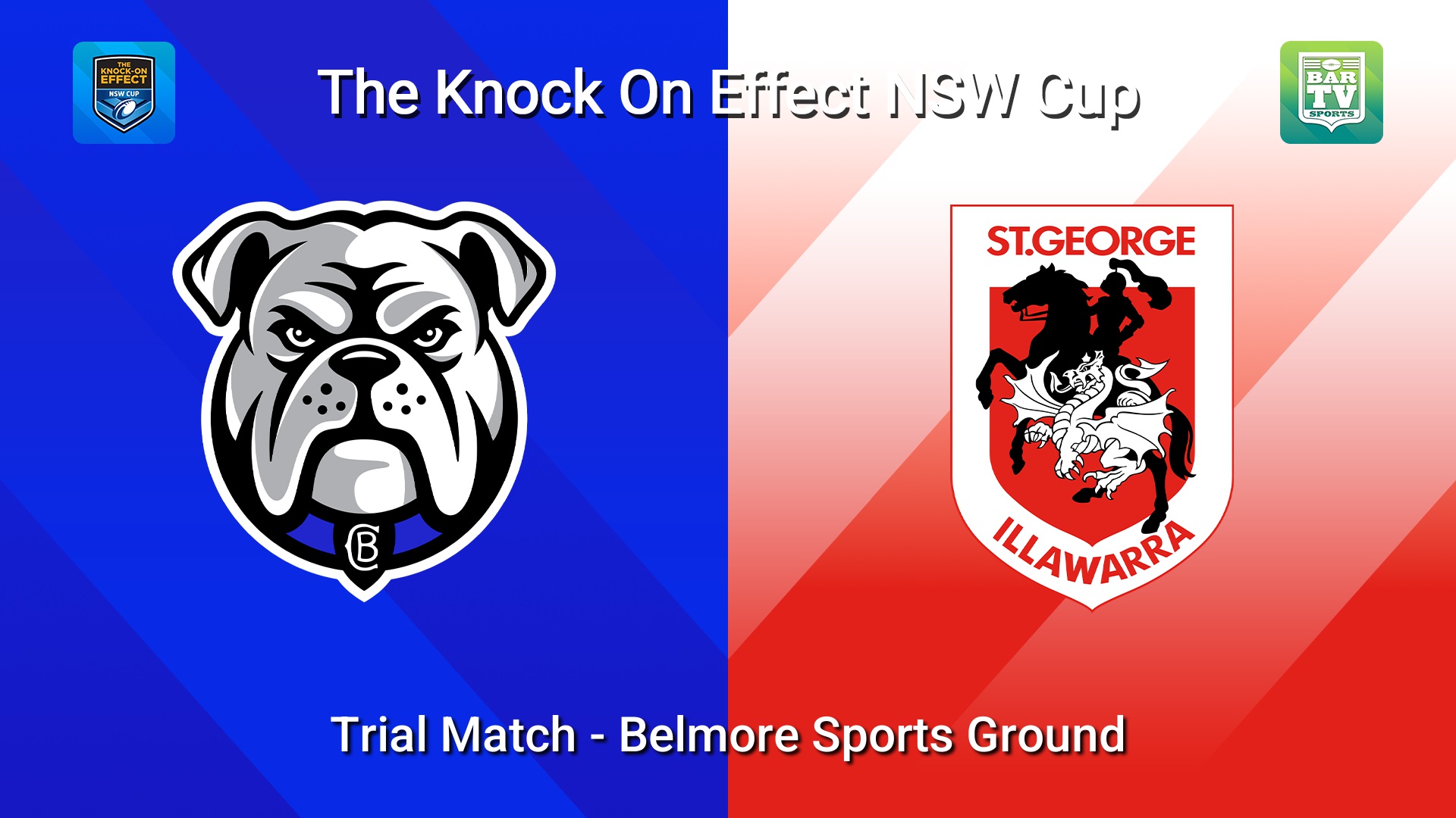 260220-video-The Knock-On Effect NSW Cup Trial Match - Canterbury-Bankstown Bulldogs v Dragons Slate Image