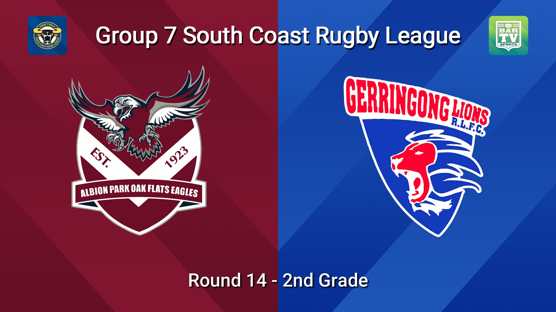 260801-video-South Coast Round 14 - 2nd Grade - Albion Park Oak Flats v Gerringong Minigame Slate Image