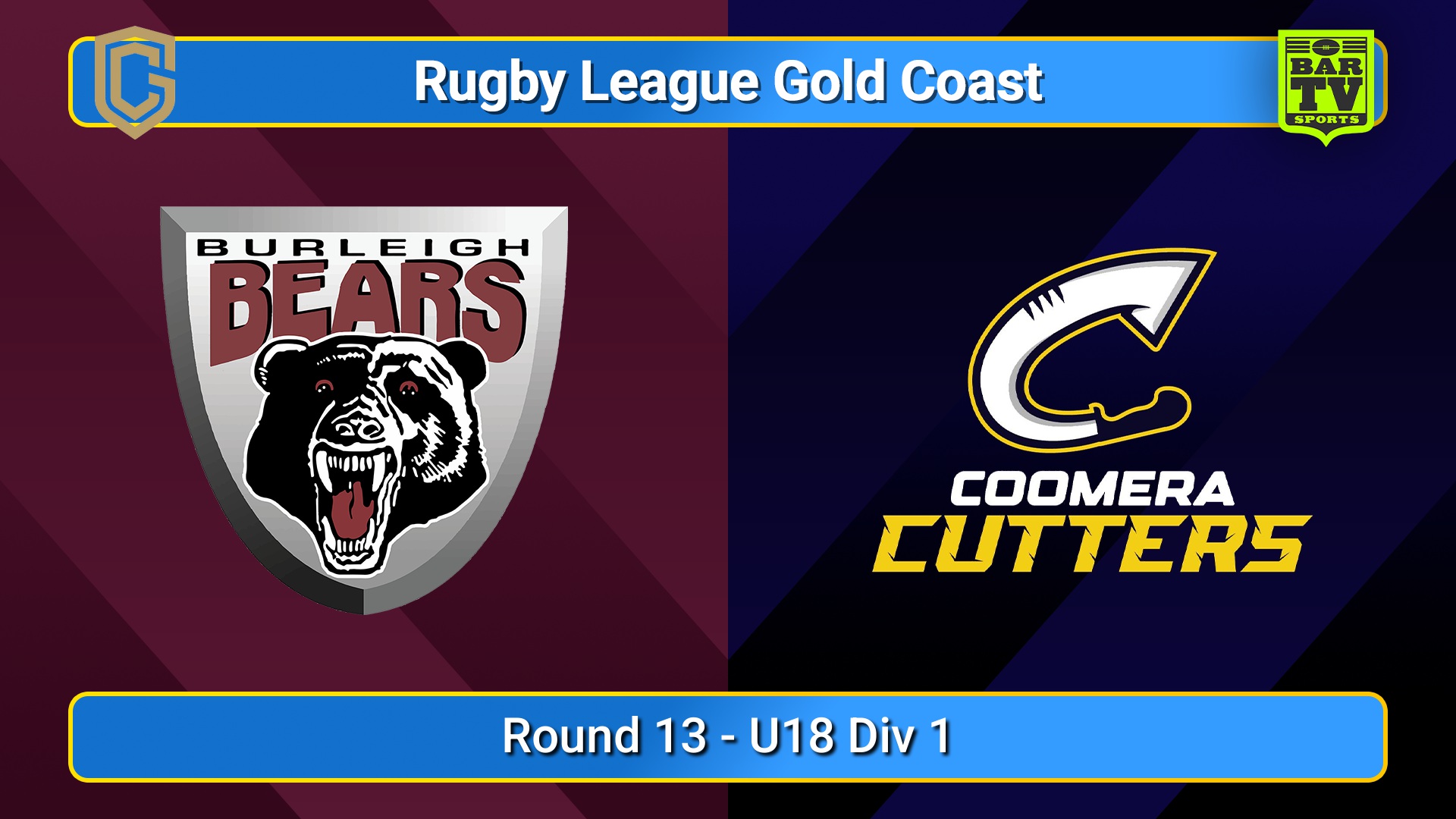 250720-video-Gold Coast Round 13 - U18 Div 1 - Burleigh v Coomera Cutters Slate Image