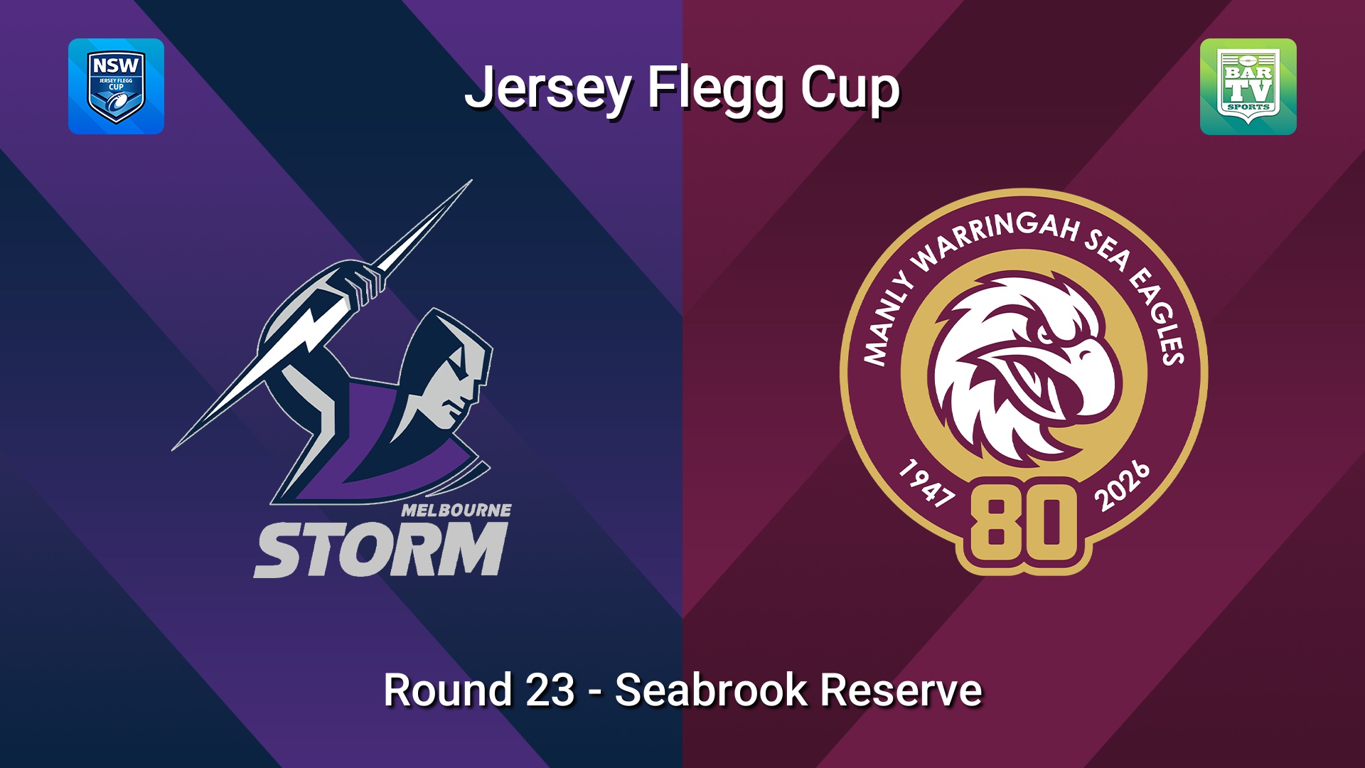 260809-video-Jersey Flegg Cup Round 23 - Melbourne Storm v Manly Warringah Sea Eagles Minigame Slate Image