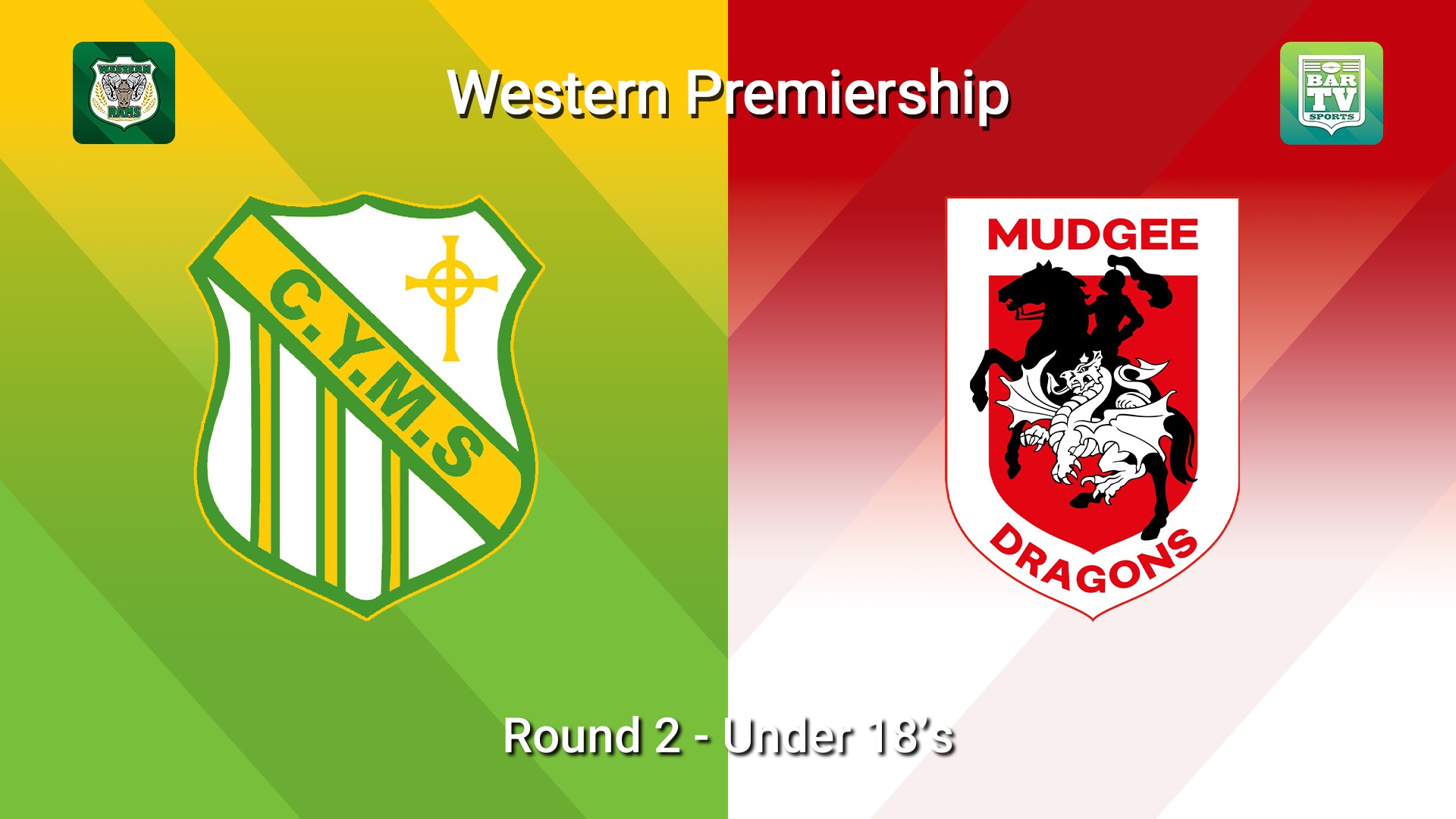 260426-video-Western Premiership Round 2 - Under 18’s - Orange CYMS v Mudgee Dragons Slate Image